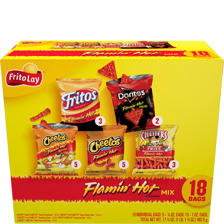 FRITO-LAY® Flamin' Hot Mix Variety Pack | Variety Packs