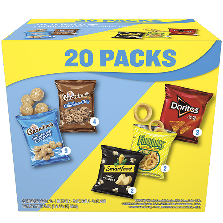 FRITO-LAY® & GRANDMA´S® 20 VARIETY PACK