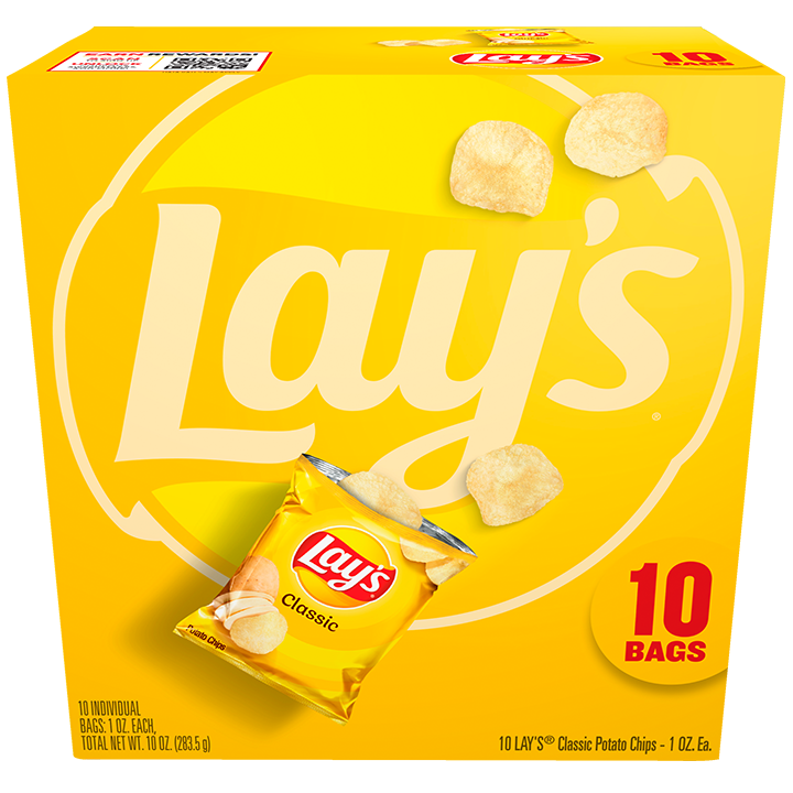 Multicombo de 10 bolsas de papas fritas LAY'S® clásicas