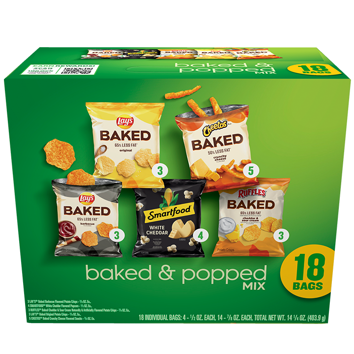 FRITO-LAY® Baked & Popped Mix Variety Pack