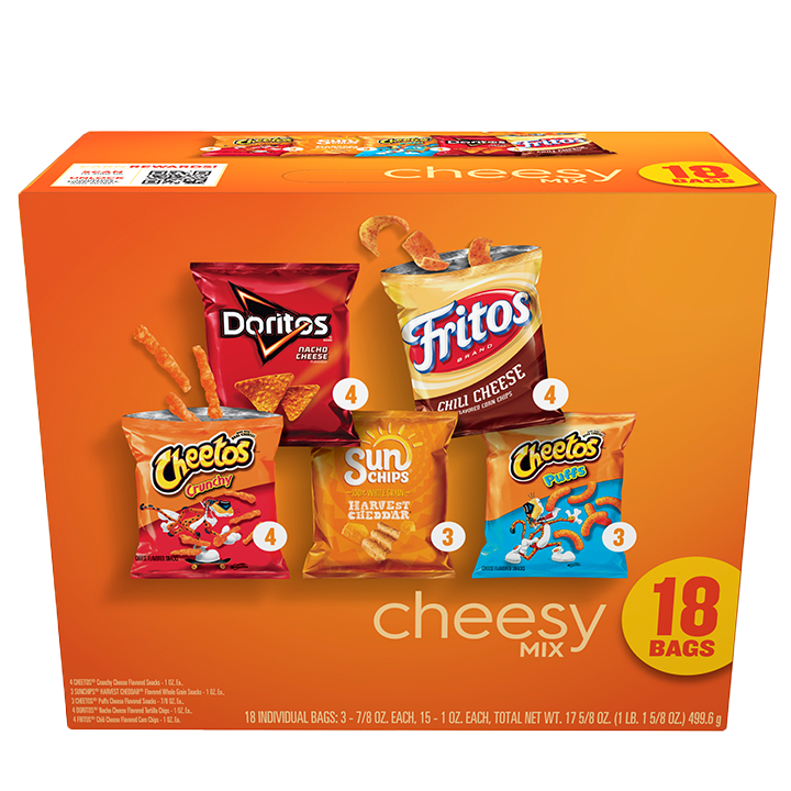 Combo surtido de FRITO-LAY® con queso