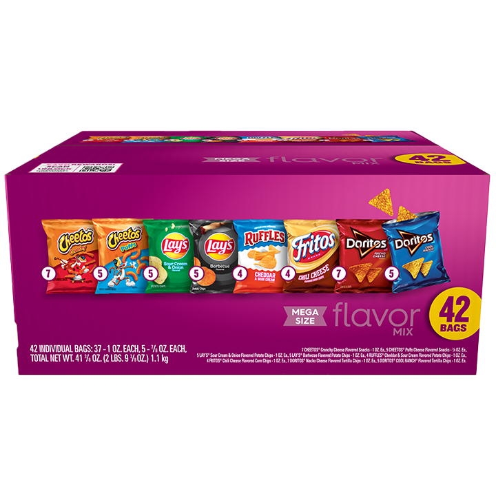 FRITO-LAY® Flavor Mix Mega Size Variety Pack