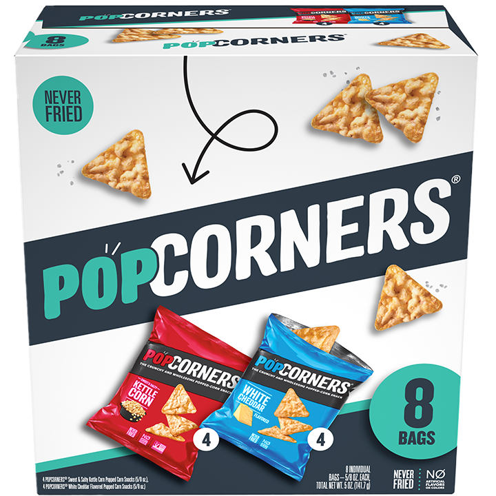 8CT POPCORNERS® MULTIPACK