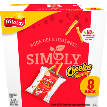 SIMPLY CHEETOS® Crunchy White Cheddar Cheese Flavored Snacks Multi-Pack