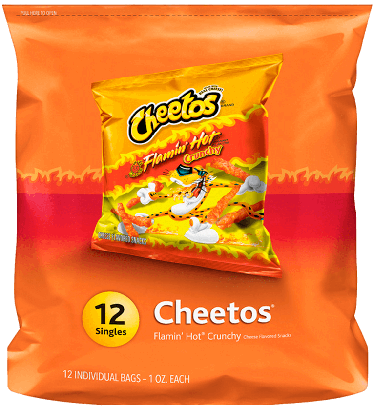 CHEETOS® Crunchy FLAMIN' HOT® Cheese Flavored Snacks Multi-Pack