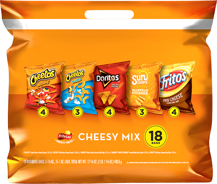 FRITO-LAY® Cheesy Mix Variety Pack