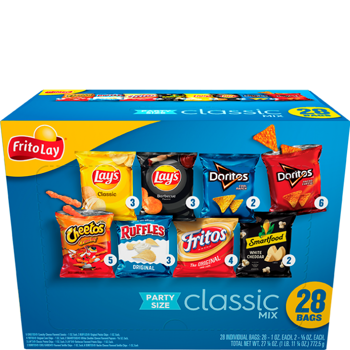 FRITO-LAY® Classic Mix Party Size Variety Pack